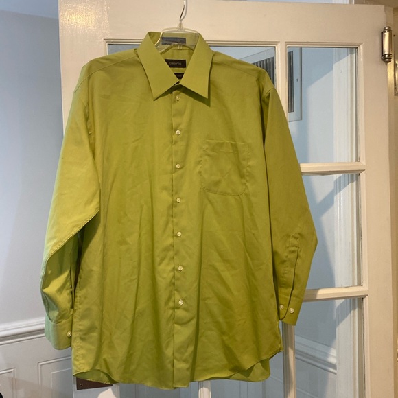 Claiborne size XL(17.5/34-35) Shirt good condition - Picture 1 of 4